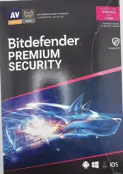 BITDEFENDER PREMIUM SECURITY 10 DEVICES 1-YEAR SUBSCRIPTION PS02ZZCSN120BEN