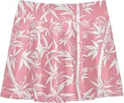 [FRODOTGV] Pink Trees Girls Athletic Skort with Built in Shorts Skort for Little Girl Kids Pleated Tennis Skirt