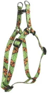 Yellow Dog Design Monarch Swirl Step-in Dog Harness, Small-3/4 Wide and fits Che