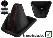RED STITCH LEATHER MANUAL GEAR BOOT + PLASTIC FRAME FOR FIAT FIORINO 09-16