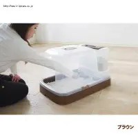 在飛比找Yahoo!奇摩拍賣優惠-【阿肥寵物生活】日本IRIS便利補充貓砂盆NST-680-咖
