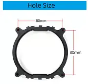 Black Desktop PC CPU Cooler (Fan & Heatsink Bracket) - LGA 2011 2066 with Screws