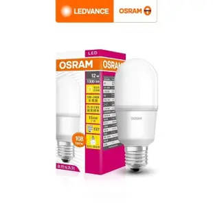 【Osram 歐司朗】小晶靈 12W LED燈泡 10入(迷你型 E27)