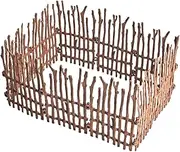 Perfeclan 10x Farm Barn Paddock Fencing Panel Accessories Playset for Role Play Barn Fence, Style C