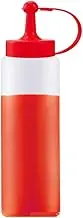 Dispensing Bottles Ketchup Squeeze Bottle Salad Squeeze Bottle Squeeze Kitchen Seasoning Bottle 5PCS Container(Red)