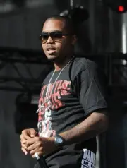 Rapper NAS performs at Day 2 of the 2009 Rothbury Music Festival o- Old Photo 22