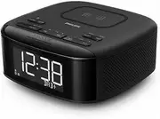 Philips Audio Philips R7705/10 DAB+/FM Digital Radio (Bluetooth, Dual, Sleep Timer, Automatic Time Synchronization, Battery Backup, Alarm Clock with Wireless Charging) – 2020/2021 Model