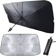 Car Front Windshield Sunshade Umbrella, UV Protection & Heat Insulation Foldable