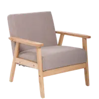 在飛比找松果購物優惠-實木日式沙發 小戶型客廳公寓簡易 原木風單人雙人椅出租屋小型