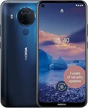 [Nokia] 5.4 Dual-SIM 64GB ROM + 4GB RAM Factory Unlocked 4G/LTE Smartphone (Polar Night) - International Version