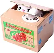 (1 ) - HuanX35 Money Box Cute Itazura Automatic Stealing Coin Cat Big Piggy/Saving Box/Bank/Pot Coins Bank