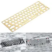For GH60 GK61 Mechanical Keyboard PCB CNC ANSI Anodized Positioning Board Plate