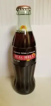 COKE COMMEMORATIVE BOTTLE 1995 H.G. HILL FOOD STORES 100 YEARS