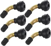 Replacement Tire Valve Extensions 6pcs Set Universal Fitment for Car Motorcycle Valve Stem for Wheels Offroad Tire Deflators