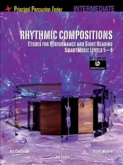 Rhythmic Compositions Intermediate Etudes Percussion Drums SmartMusic Book