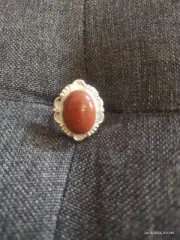 926 Sterling Silver Sunstone Ring Women's Sz 6