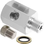 ZUNOXAZ Aluminum Alloy Quick Connector Tee Port Adapter for Hydraulic Systems Compatible with BMW Adapters for Performance and Easy Connection