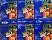 Brother BP71GA4 A4 Premium Plus Glossy Photo 20 Sheets 260GSM 210mmx297mm X 7