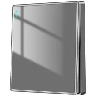 國際電工開關插座面板86型水晶玻璃鏡面墻壁暗裝家用電源五孔多孔