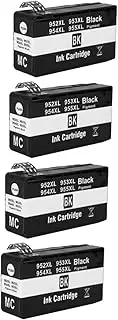 HOODANCOS 5pcs Ink for Printers 76ml Ink Replacement Easy User-Friendly Process Lightweight