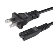 AC Power Cord Cable for QFX BT-400 Wireless HOME ENTERTAINMENT SPEAKERS