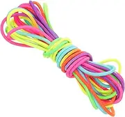 UPKOCH Jump Rope Durable Rubber Skipping Rope for Outdoor Fun Exercise and Games for Adults Lightweight and Portable Design Multi Colored