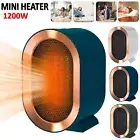 Electric Heater Fan Low Noise Portable Space Heater Mini Heater Fan for Bedroom