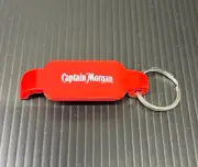Captain Morgan Original Spiced Rum Red Keychain Bottle Opener : New