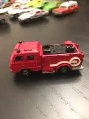 VINTAGE TOMICA UD CONDOR CHEMICAL FIRE ENGINE TRUCK No.22 pocket cars