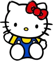 Ikon Collectables Hello Kitty Overall Pin No.5