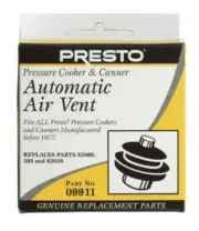 Presto 09911 Pressure Cooker Automatic Air Vent