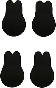[TOSOFT] Women's 2 Pairs of Sexy Adhesive Bras Breathable Strapless Backless Lift Sticky Bra Summer Nipple Covers Underwear