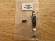 Steel Flame SF Winged Crusader Clip & Tab for Rick Hinderer RHK (Stonewash)