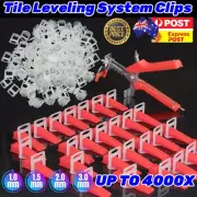 500-4000x Tile Leveling System Clips Leveling Spacer Tiling Tool Floor Wall Bulk
