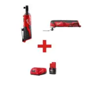 Milwaukee Home M12 12-Volt Cordless Lithium-Ion Ratchet Tool-Only M12 Multi-Tool