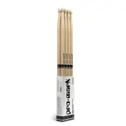 ProMark Classic Attack 5B Shira Kashi Oak Drumsticks, Oval Wood Tip, 4-Pack