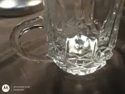 Vintage Kristal Zajecar Crystal Tea / Coffee Mug made in Yugoslavia