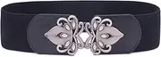 [Syuer] Womens Vintage Wide Elastic Stretch Waist Belt Retro Cinch Belt