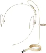 Pro Earhook Headworn Headset Microphone JK MIC-J 071S for Shure Wireless Transmitter