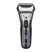 Electric Shaver, Electric Razor For Men With Pop Up Precision Trimmer, Sensitive Blades, Wet Dry, Black