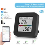 Tuya WiFi Temperature Humidity Sensor Indoor Time Temperature Humidity Detector