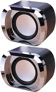 USB Powered Stereo Speaker,Portable Multimedia Speaker | USB Speaker with Multimedia Versatility with Clear Sound Quality