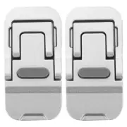 2 Pcs Laptop Stand Computer Stands Ergonomic Riser Holder Travel for Desk
