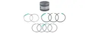 Air Brake Compressor Piston W Rings for Detroit /5004187 / 5001616 / Ø71.39mm