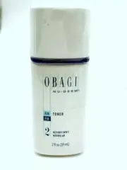 Obagi Nu-Derm AM/PM Toner 2 fl oz/ 59ml. Facial Toner Travel Size NEW SEALED