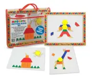Melissa & Doug - Magnetic Pattern Block Kit