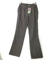 Womens Performance Size XS Grey Track Wind Running Warmup Athletic Pants Lined