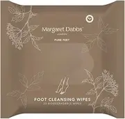 Pure Foot Cleansing Wipes by Margaret Dabbs for Unisex - 20 Count Wipes