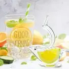 Transparent Manual Lemon Squeezer Acrylic Wedge Squeezer Anti-Corrosion