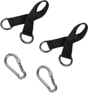 Short Straps Tree Swing Strap Hanging Kit,Hammock Straps 2 Pcs 9.84inches wit...